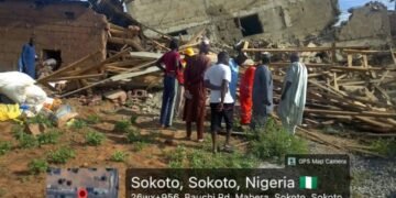 Storey Building Under Construction Collapses in Sokoto
