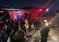 Fire Destroys 17 Shops in Lagos Market