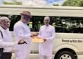 Oborevwori Presents 18-seater Bus to Delta NUJ, Reaffirms Commitment to Media Partnership