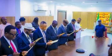 Okpebholo Charges New Commission Chairmen to Work for Edo People