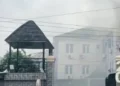 Panic as Fire Razes Hotel in Lagos, No Casualty Recorded