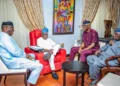 Makinde, Fayemi, Oyinlola visit Obasanjo in Abeokuta