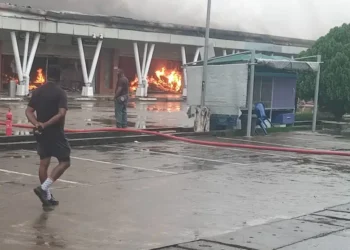 Fire Outbreak Rocks SPAR Outlet in Calabar