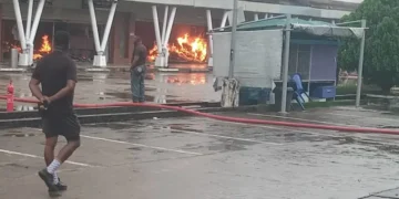 Fire Outbreak Rocks SPAR Outlet in Calabar