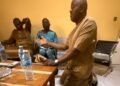 Desmond Elliot Kneels Before Gbajabiamila, Apologises over APC Primary Fallout