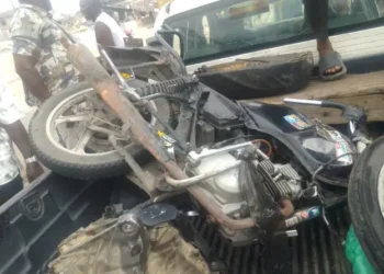 Truck Crushes Okada Passenger on Oshodi-Apapa Expressway