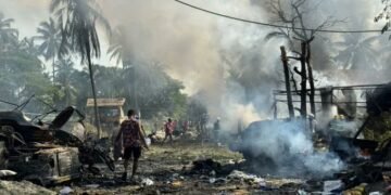 Myanmar Airstrike Kills 50 People in Busy Market
