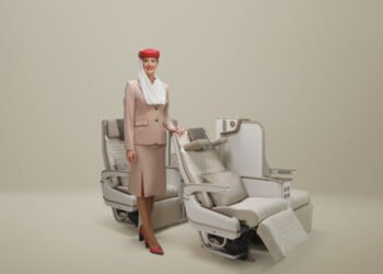 Emirates Unveils World’s First Electric Premium Economy Seat