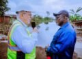 Oborevwori Orders Permanent Solution to East-West Road Washout at Agbarho