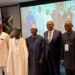 The president of the Guild of Corporate Online Publishers, alongside other dignitaries at its 10th annual conference in Lagos