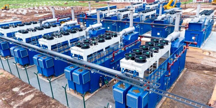 The new 100 MW under construction in Ologbo